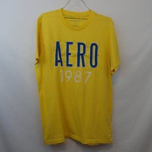 Aeropostale Mens Regular Fit Crew Neck Tee Size L